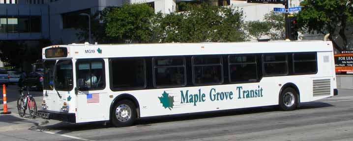 Maple Grove Transit New Flyer D40LF MG19
